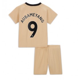 Baby Fußballbekleidung Chelsea Aubameyang #9 3rd Trikot 2022-23 Kurzarm (+ kurze hosen)